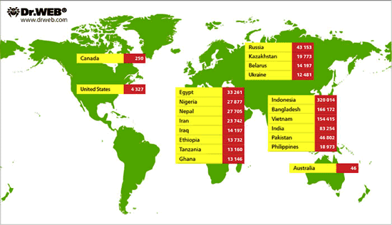 Botnet Win32.Rmnet.12 infizierte mehr als 3 Millionen Computer