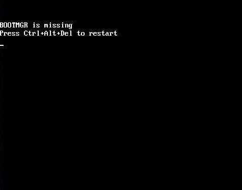 Bootmgr липсва - Възстановете Bootloader в Windows 7