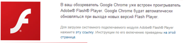 Як завантажити Flash Player для Google Chrome та вимкнути вбудований плагін прапор