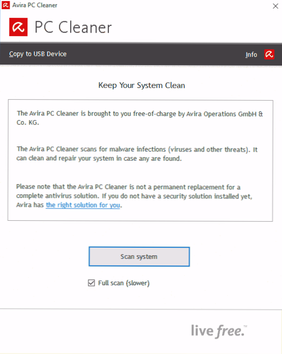 Avira PC Cleaner - Narzędzie do usuwania złośliwych programów