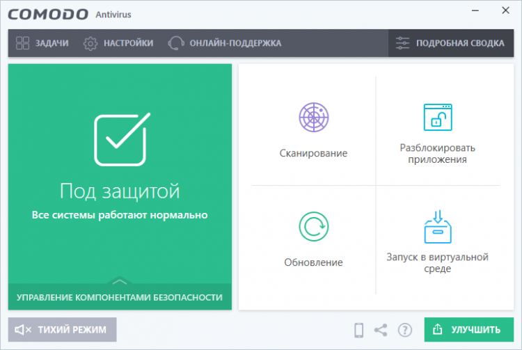 Comodo antivirus 2022 Безплатно изтегляне