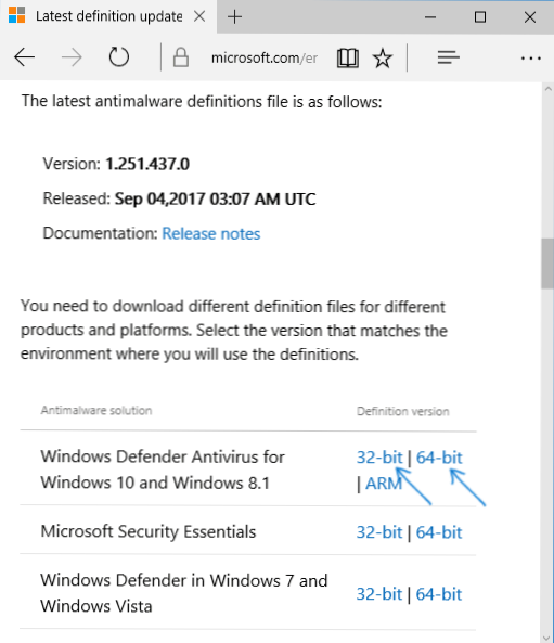 Pogreška 0x80070643 Prilikom instaliranja ažuriranja definicije za Windows Defender u sustavu Windows 10