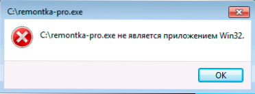 Plik .EXE nie jest aplikacją Win32 w systemie Windows 7 - co zrobić?