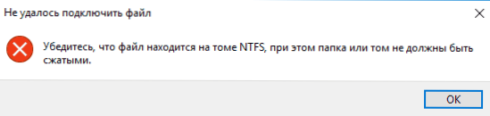 Veenduge, et fail oleks Windows 10 -s NTFS -i mahus - kuidas seda parandada