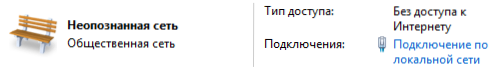 Невідомо -мережа Windows 7 без доступу до Інтернету