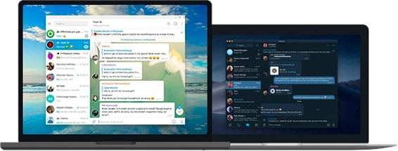 Telegram na komputer