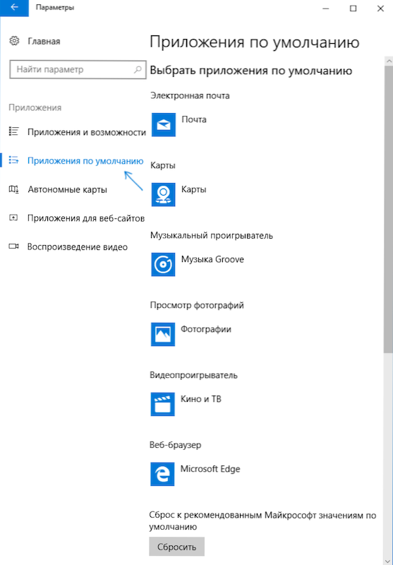 Vaikeprogrammid Windows 10