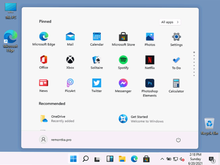 Windows 11 - Pierwsza spojrzenie na nowy system operacyjny