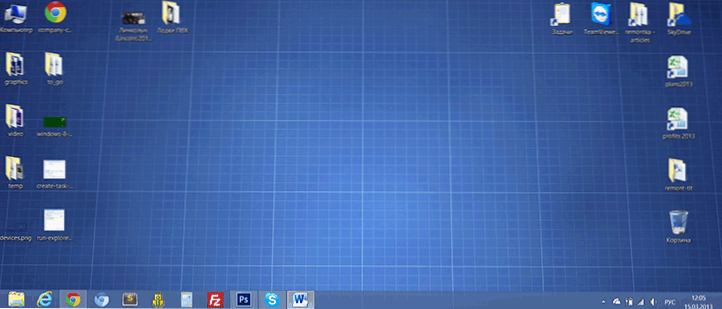 Kaip padaryti darbalaukį, pradedant įkeliant „Windows 8“