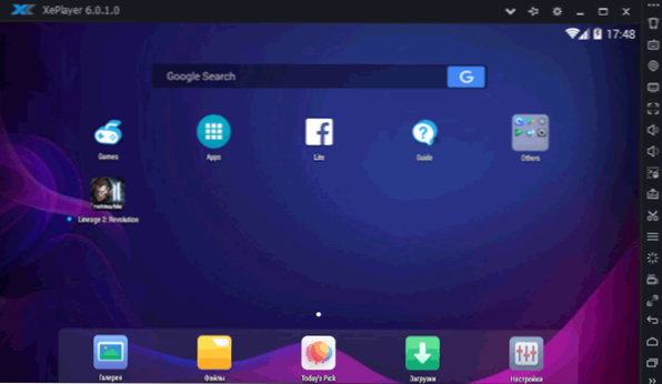 „XePlayer“ yra dar vienas „Android“ emuliatorius