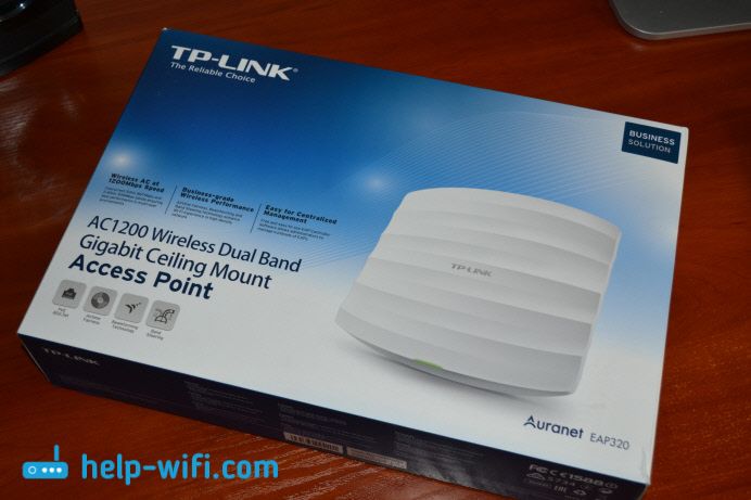 Dwupasmowy punkt dostępu TP-Link EAP320. Rozwiązanie biznesowe Wi-Fi