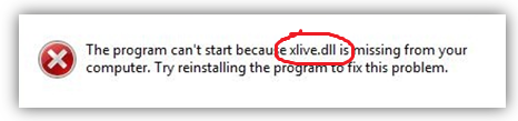Korekta błędu pliku XLive.DLL