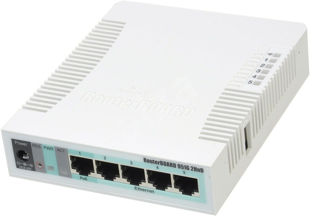 So richten Sie einen Router Mikrotik RB951G 2Nnd auf