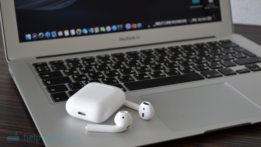 Як підключити навушники AirPods до MacBook, IMAC, Mac Mini?