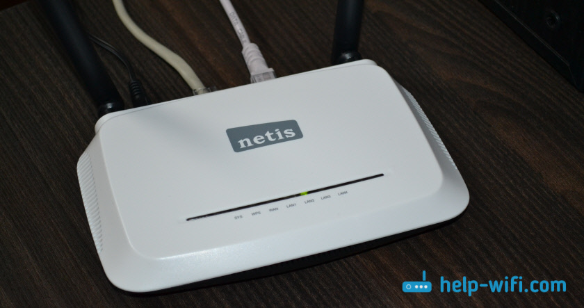 Netis WF2419R i Netis WF2419 Postavke. Kako postaviti Internet i Wi-Fi?