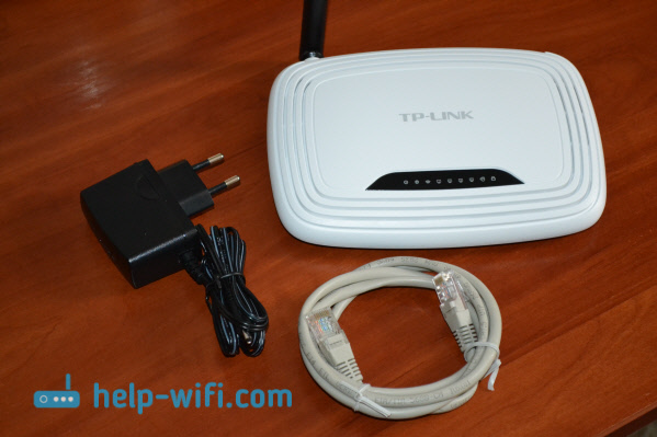 TP-Link TL-WR741ND seadistamine. Ühendus, Wi-Fi seadistamine