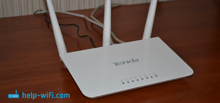 Nastavenia tenda f3 wi-fi