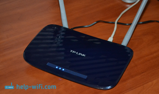 Wi-Fi-reitittimen TP-Link Archer C20 n asettaminen (AC750)