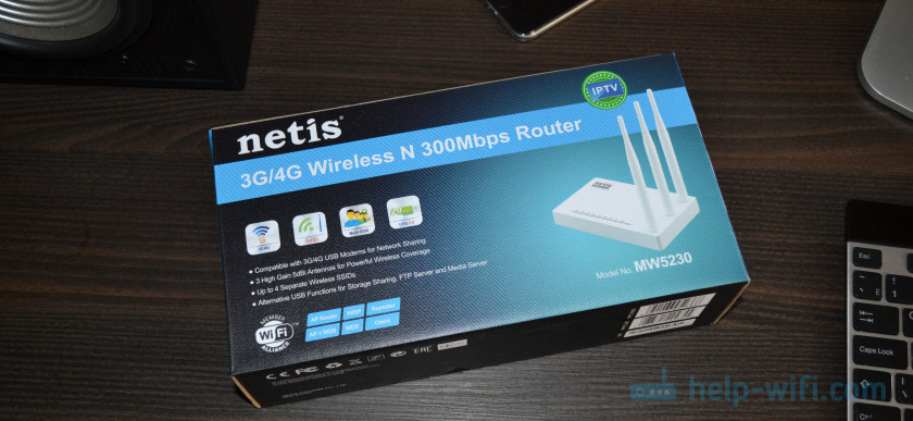 Netis MW5230 - recenze, konfigurace, recenze