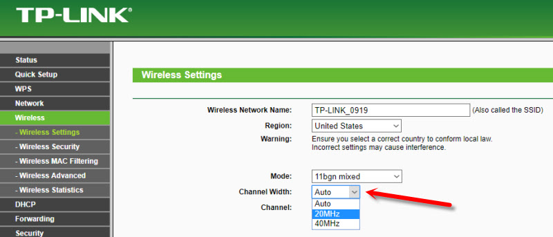 Nestabilen signal Wi-Fi TP-Link TL-WR741ND