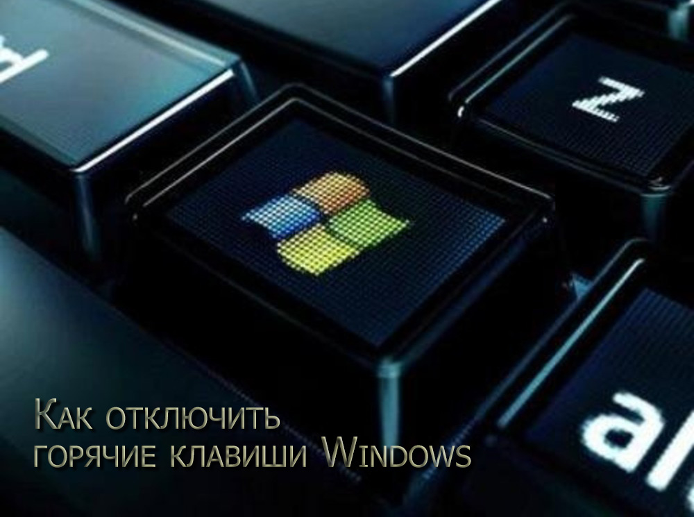 Odłączanie gorących klawiszy w systemie Windows