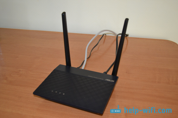 Verbindungs- und Einstellung des Wi-Fi-Routers ASUS RT-N12. Details und mit Bildern