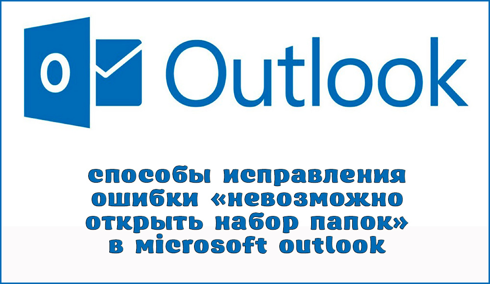 Načini popravljanja napak ne morejo odpreti nabora map v Microsoft Outlooku