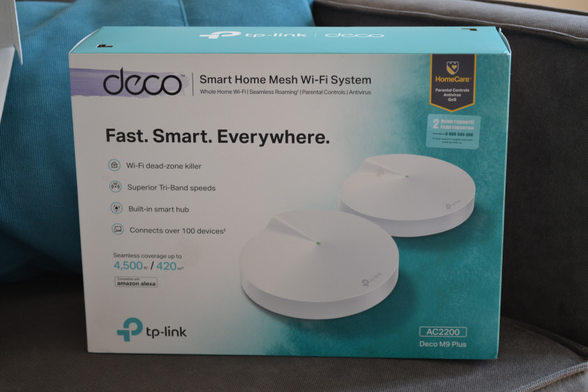 TP-Link Deco M9 Plus-Review and Setsching Mesh Wi-Fi System pro inteligentní domov