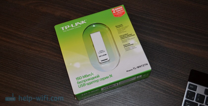 TP-Link TL-WN727N-REVIEW, řidiči, nastavení a další informace