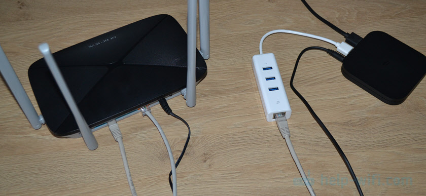 USB LAN адаптер