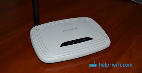 WiFi-võrgu parooli installimine ja muutmine TP-Link TL-WR741ND-le (TL-WR740N)