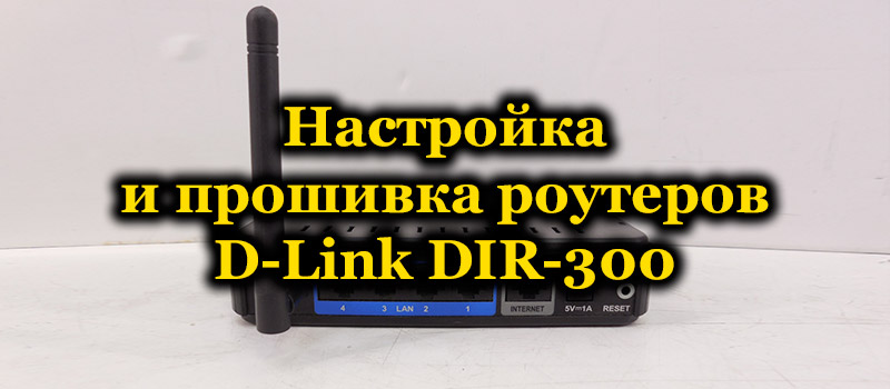 Hogyan állítsa be és villogjon a D-Link DIR300 útválasztót