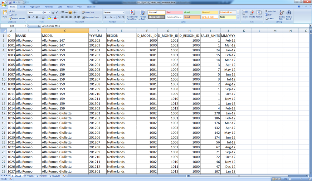 Konwertuj pliki Excel na XML i Vice